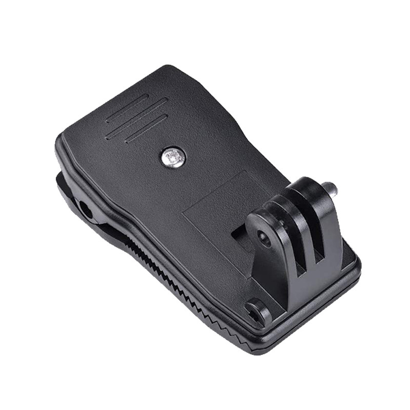 Tegevuskaamera 360° pööratav seljakotiklamber Tugev libisemisvastane rakendus Sobib laialdaselt GoPro Hero11 10 9 jaoks