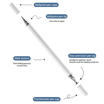 Touch Pen за таблет Huawei MatePad 11 2023 2021 Pro 11 2022 SE 10.4 10.1 T8 T 10s Air11.5 Pro 12.6 10.8 5G C5e 2In1 Stylus Pen