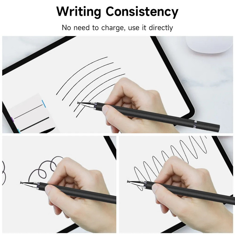 Planšetinio kompiuterio jutiklinis rašiklis, skirtas Huawei MatePad 11 2023 2021 Pro 11 2022 SE 10.4 10.1 T8 T 10s Air11.5 Pro 12.6 10.8 5G C5e 2In1 Stylus Pen