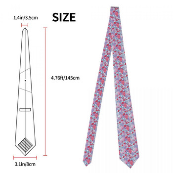 Απαλή ρετρό καλοκαιρινή φλοράλ γραβάτα για άντρες Γυναικεία γραβάτα γραβάτα Αξεσουάρ ρούχων