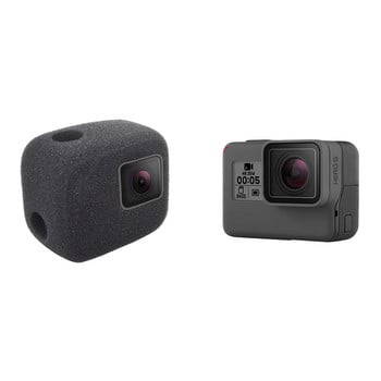 Windslayer Cover Housing Frame Case Съвместим за Gopro Hero 11 10 9 7 6 5 Черен Намалява шума от вятъра за оптимален аудио запис