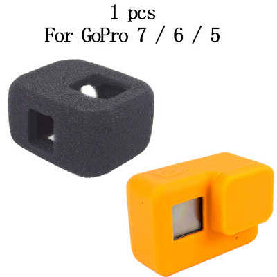 „Windslayer“ dangčio korpuso rėmo dėklas, suderinamas su „Gopro Hero“ 11 10 9 7 6 5 Juoda sumažina vėjo triukšmą, kad būtų optimalus garso įrašymas