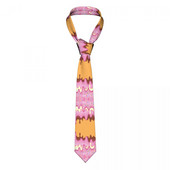 Klasszikus nyakkendő férfiaknak selyem férfi nyakkendő esküvői bulira Üzleti Felnőtt nyakkendő Alkalmi fánkos csepegtető mázas nyakkendő, édes mintás nyakkendő