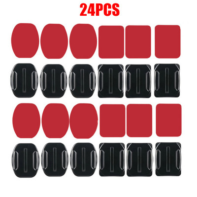 Pentru Gopro Hero11/10/9 Accesorii pentru camere sportive Arc/Bază plată cu adeziv Cască de înaltă calitate Bază fixă