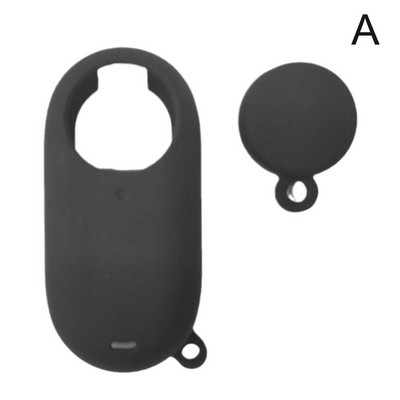 Insta350 Go3 testvédő szilikon tokhoz Porálló digitális védő szennyeződésmentes csúszásgátló lencsehüvely kiegészítők Y4E1