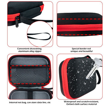 Φορητή τσάντα αποθήκευσης για Miyoo Mini Plus/Anbernic RG35XX Handheld Game Player Case EVA Σκληρό κάλυμμα φορητής κονσόλας βιντεοπαιχνιδιών