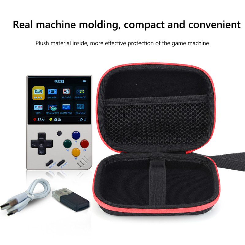 Husă de protecție originală Miyoo Mini Plus pentru Miyoo Mini Plus/RG35XX Geanta de depozitare pentru consolă de jocuri portabilă retro, rezistentă la praf, anti-cădere