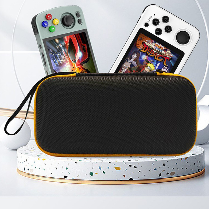 RG405M must ümbris Retro käeshoitav videomängumängija ekraan veekindel kandekott Retro videomängukonsool