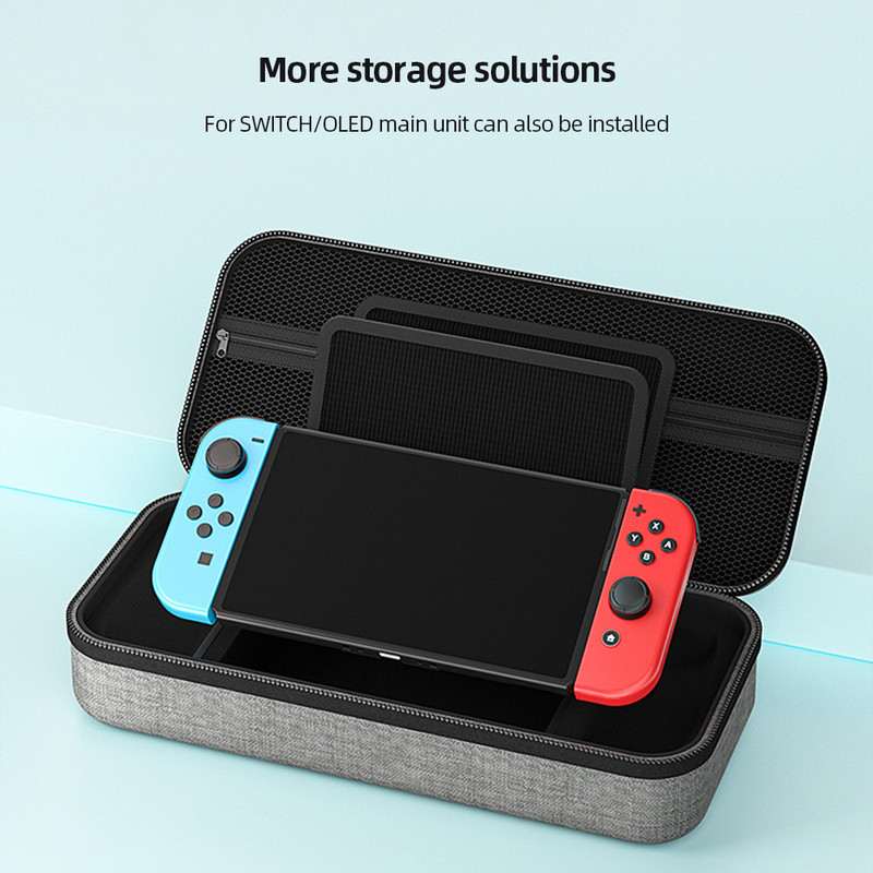 EVA cietais korpuss Asus ROG Ally triecienizturīgs aizsargmaciņš ceļojumu futrālim Asus ROG Ally konsoles piederumiem