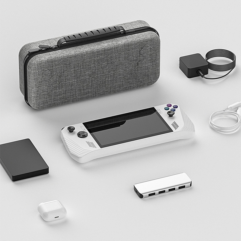 EVA cietais korpuss Asus ROG Ally triecienizturīgs aizsargmaciņš ceļojumu futrālim Asus ROG Ally konsoles piederumiem