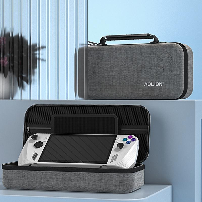 Hordozható tároló doboz rendezett divatos védett, tartós hordozható játékok és kiegészítők bőrönd zseb kényelmes táska