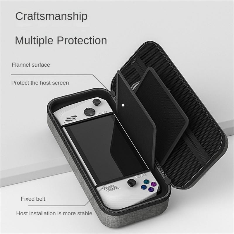 Hordozható tároló doboz rendezett divatos védett, tartós hordozható játékok és kiegészítők bőrönd zseb kényelmes táska