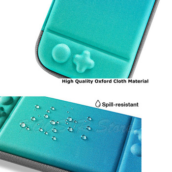 Νέα τσάντα μεταφοράς Gradient πολύχρωμη για αξεσουάρ Nintendo Switch Nintend Switch ανθεκτική στις γρατσουνιές Τσάντα σκληρής θήκης προστατευτικού κελύφους