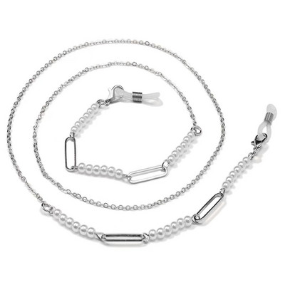 Fashion Pearl Kaukės Grandinėlės Akinių grandinėlė Moterims Retro metaliniai Akiniai nuo saulės Virvelės Akiniai Laido laikiklis Kaklo dirželis Dropshipping