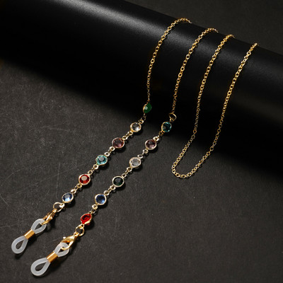 Fashion Pearl Mask Chains Αλυσίδες γυαλιών για γυναίκες Ρετρό μεταλλικά γυαλιά ηλίου Κορδόνια γυαλιών Κορδόνι θήκης λαιμού Dropshipping