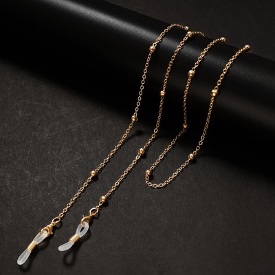 Fashion Pearl Mask Chains Αλυσίδες γυαλιών για γυναίκες Ρετρό μεταλλικά γυαλιά ηλίου Κορδόνια γυαλιών Κορδόνι θήκης λαιμού Dropshipping