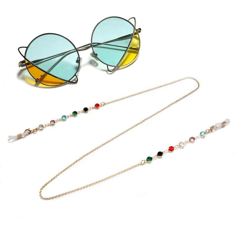 Fashion Pearl Mask Chains Αλυσίδες γυαλιών για γυναίκες Ρετρό μεταλλικά γυαλιά ηλίου Κορδόνια γυαλιών Κορδόνι θήκης λαιμού Dropshipping
