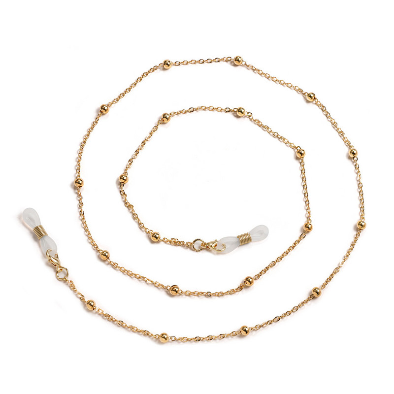 Fashion Pearl Mask Chains Αλυσίδες γυαλιών για γυναίκες Ρετρό μεταλλικά γυαλιά ηλίου Κορδόνια γυαλιών Κορδόνι θήκης λαιμού Dropshipping