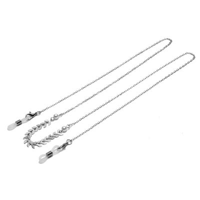 Μάσκα γυαλιά ηλίου Αλυσίδες για γυναίκες άντρες Μαύρο χρυσό Ασημί Χρώμα κράμα χάντρες Αντιολισθητικές αλυσίδες Μόδα γυαλιά αξεσουάρ Χονδρική