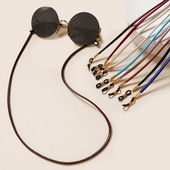 Ανδρικά γυαλιά ανάγνωσης Αλυσίδα 70cm PU Δερμάτινα γυαλιά ηλίου Κορδόνι λουράκι Κολιέ Γυαλιά γυαλιά αλυσίδα Γυαλιά Κορδόνι Vintage διακοσμητικό αξεσουάρ