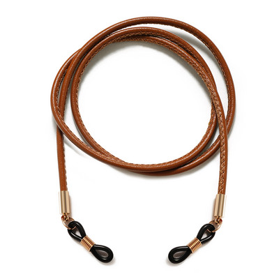 Ανδρικά γυαλιά ανάγνωσης Αλυσίδα 70cm PU Δερμάτινα γυαλιά ηλίου Κορδόνι λουράκι Κολιέ Γυαλιά γυαλιά αλυσίδα Γυαλιά Κορδόνι Vintage διακοσμητικό αξεσουάρ