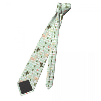 Χαριτωμένο ζώο Alpaca Llama Γραβάτες Unisex Fashion Πολυεστέρας 8 cm Στενή γραβάτα στον λαιμό για άνδρες καθημερινά Gravatas Business