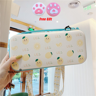 12 cm * 26 cm * 5 cm fructe curea de umăr portabilă șnur geantă de depozitare de călătorie pentru cutia de consolă de jocuri Nintendo Switch Carcasă de acoperire