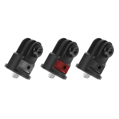 Mini trikojo tvirtinimo aliuminio adapteris 360 pasukamas diskas, sutvirtintas 1/4 colio varžtais nuleidžiamas pristatymas