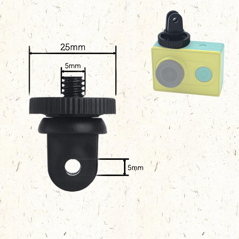 Kruvikinnitus ministatiivi kinnitusadapteri jaoks Gopro Hero jaoks 8 7 6 5 4 Xiaomi Yi 4K sjcam kaamera tarvikud: ülim must-hav