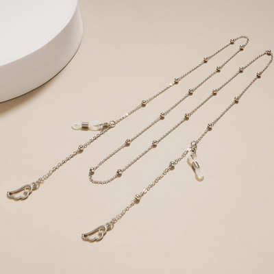 Fashion Pearl Mask Ketid Prillikett naistele Retro metallist päikeseprillid Paelad Prillid Juhtmehoidja Kaelarihm Dropshipping