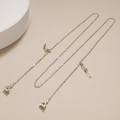 Fashion Pearl Mask Ketid Prillikett naistele Retro metallist päikeseprillid Paelad Prillid Juhtmehoidja Kaelarihm Dropshipping