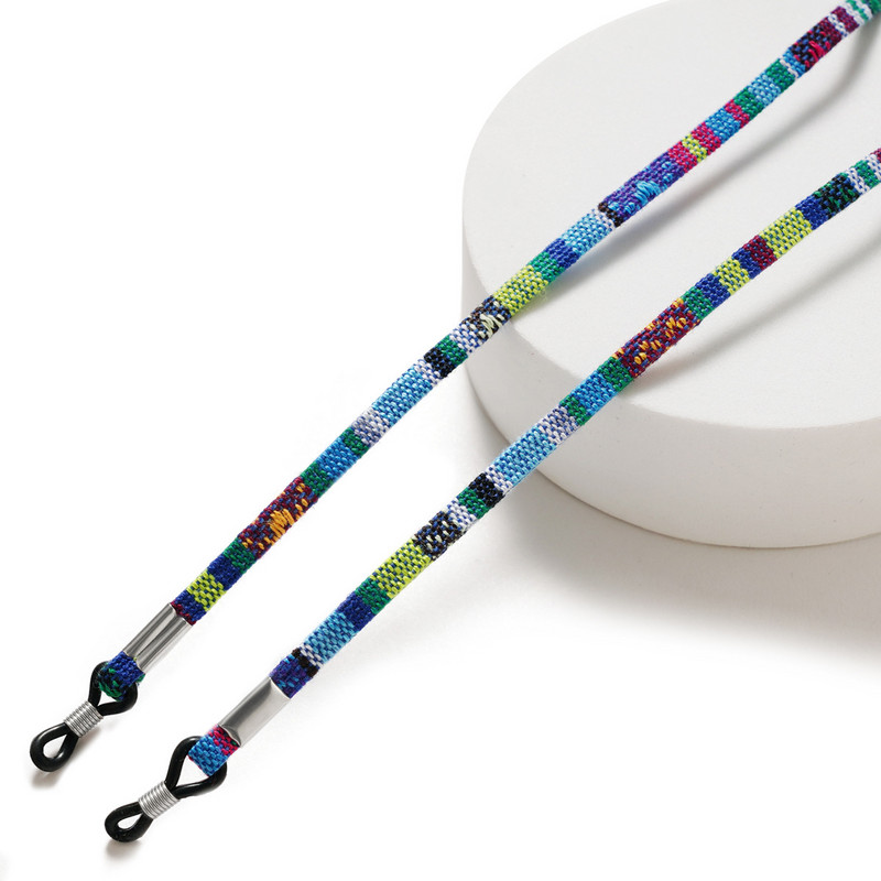 pamut szemüvegszíj lánc napszemüveg tartó zsinór csúszásgátló olvasószemüveg lánc zsinór nyak zsinór szemüveg zsinór