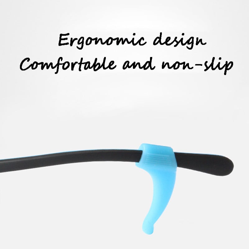 Zilead Fashion csúszásgátló fülakasztó Szemüvegek Szemüveg kiegészítők Szemüvegek Szilikon markolat Színes Szemüveg Temple Tip tartó