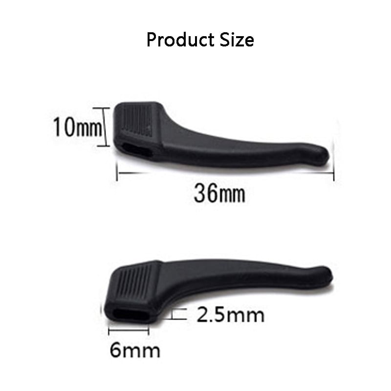 Zilead Fashion csúszásgátló fülakasztó Szemüvegek Szemüveg kiegészítők Szemüvegek Szilikon markolat Színes Szemüveg Temple Tip tartó