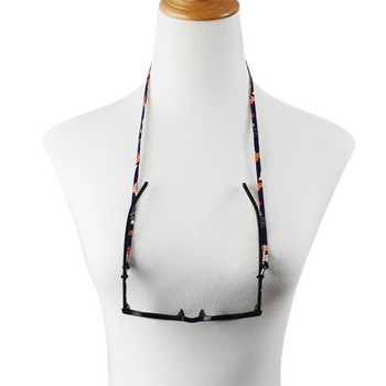 Бохемска цветна памучна верига за очила Модна минималистична държач за маска Въже против загуба на врата Реколта огледална верига за жени Подарък