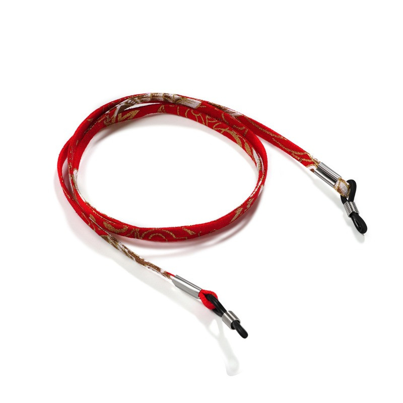 Bohemiškos spalvos medvilninė akinių grandinėlė, madinga minimalistinė kaukės laikiklis, virvė, apsauganti nuo praradimo kaklo senovinė veidrodinė grandinėlė moterims, dovana