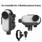 Insta360 GO 3 keretes hüvelykujj-kamera-adapter hosszabbító kerethez Vízszintes és függőleges felvételkeret az Insta360 Go3 tartozékokhoz