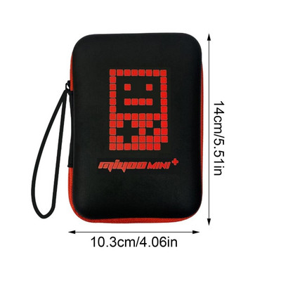 Žaidimų laikymo dėklas, atsparus dulkėms nuo rūdžių, nešiojamasis organizatorius, atsparus vandeniui, patogus smūgiams atsparus dėklas, skirtas RG35XX, skirtas RG353VS