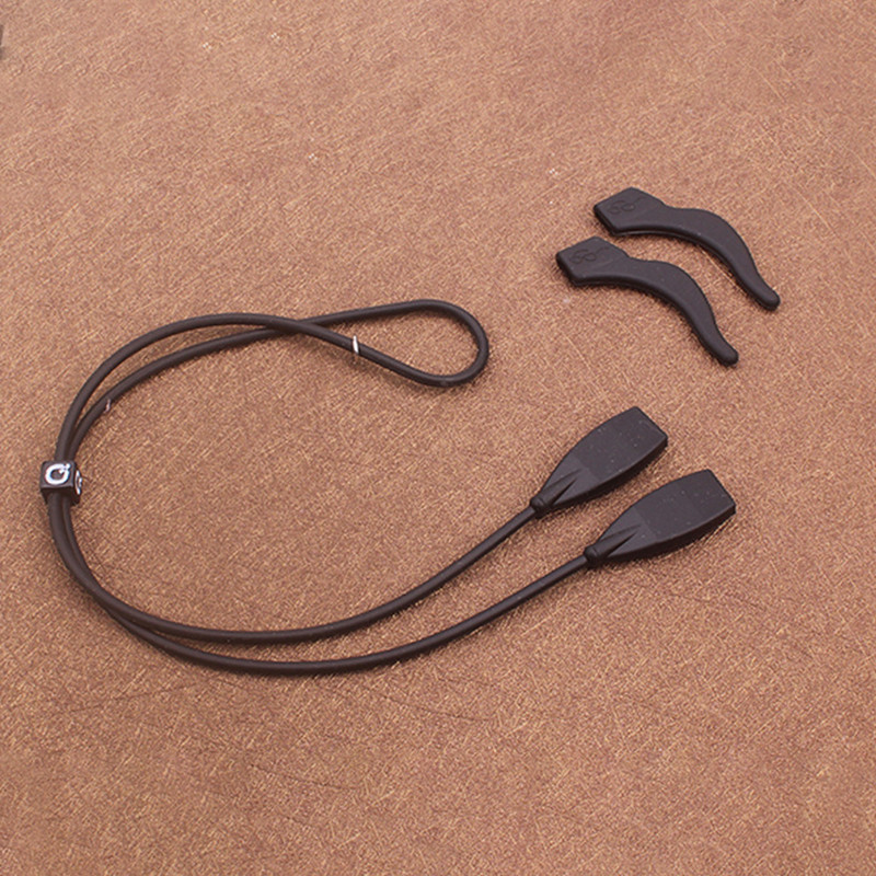 Csúcsminőségű szilikon csúszásgátló tartó szemüveghez Kiegészítők Gyerekek/Felnőttek Fülhorog Sport Szemüveg Temple Tip dugók