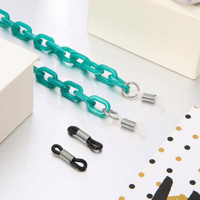 Skyrim akril zsinóros napszemüveg lánc csúszásgátló utazó szemüveg láncok vezetéktartó nyakpánt kötél ajándék nőknek