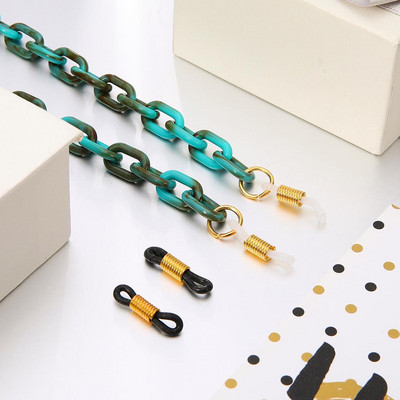 Skyrim akril zsinóros napszemüveg lánc csúszásgátló utazó szemüveg láncok vezetéktartó nyakpánt kötél ajándék nőknek