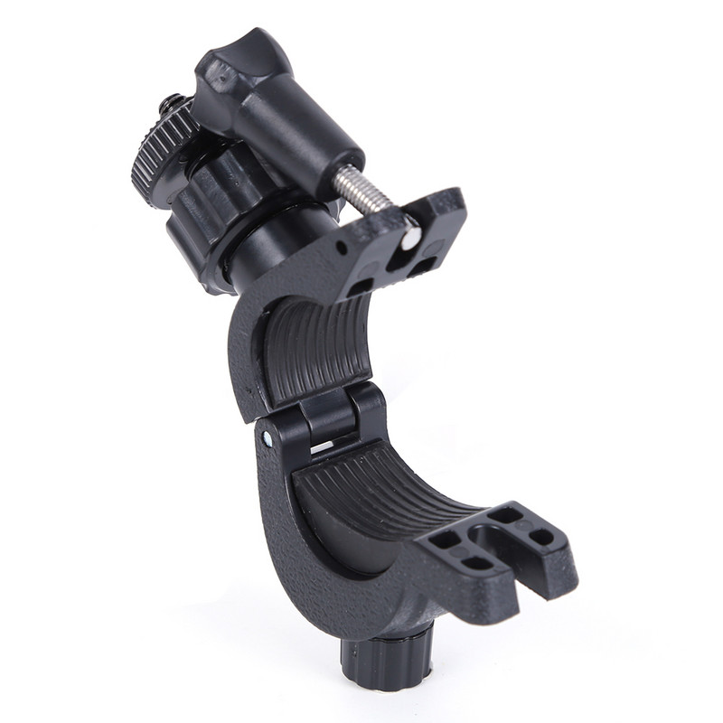 Jalgrattakaamera hoidik Jalgrattakaamera klambri kinnitus Reguleeritav O-tüüpi kuulpeaga kruviga juhtrauda klambri kinnitusklamber