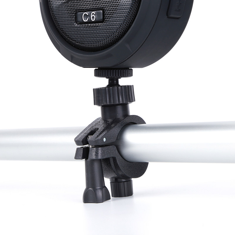 Jalgrattakaamera hoidik Jalgrattakaamera klambri kinnitus Reguleeritav O-tüüpi kuulpeaga kruviga juhtrauda klambri kinnitusklamber