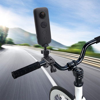 Για εξαρτήματα κάμερας Insta360 X3/X2/X/EVO Βάση ποδηλάτου ποδηλάτου Γυάλινη βεντούζα σακίδιο πλάτης Κλιπ σχοινιού κατά της απώλειας Ιμάντας καρπού