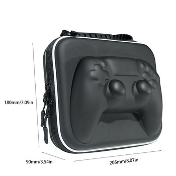 Надстроен калъф за съхранение на контролер за игри за ps5 Защитен калъф за носене при пътуване Съвместим с контролер за игри Издръжлив