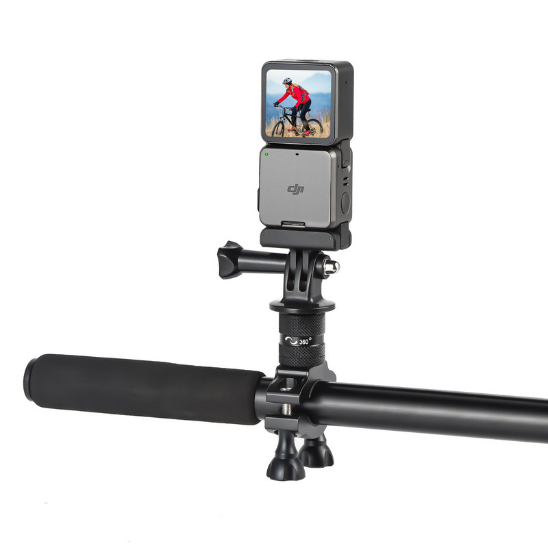 Βάση στήριξης στο τιμόνι ποδηλάτου Action 4 Camera Aluminium Bicycle for DJI Action 4/3/3 Insta360 X3/X2 Action Camera Mounting