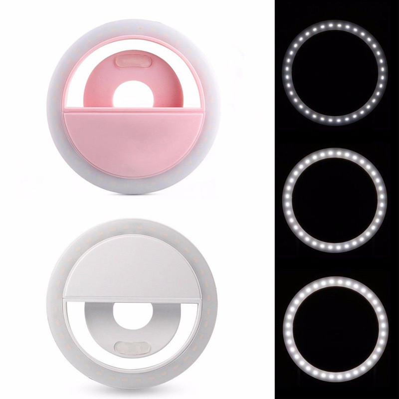 USB Charge LED Selfie Ring Light Novost Makeup Lights Dodatna rasvjeta Selfie Lamp LED Selfie Lamp Prsten za telefone