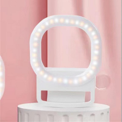 Selfie rõngasvalgusti LED-välklamp telefoni objektiivi valgus USB-laetav klambriga telefoni täitelamp Selfie valgus iPhone Samsung Huawei Xiaomi jaoks