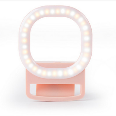 Selfie rõngasvalgusti LED-välklamp telefoni objektiivi valgus USB-laetav klambriga telefoni täitelamp Selfie valgus iPhone Samsung Huawei Xiaomi jaoks
