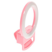 Mobilni telefon Ljepota Prsten za telefon Prijenosni Live Stream Punjenje LED Video Call Clip Lamp Kamera